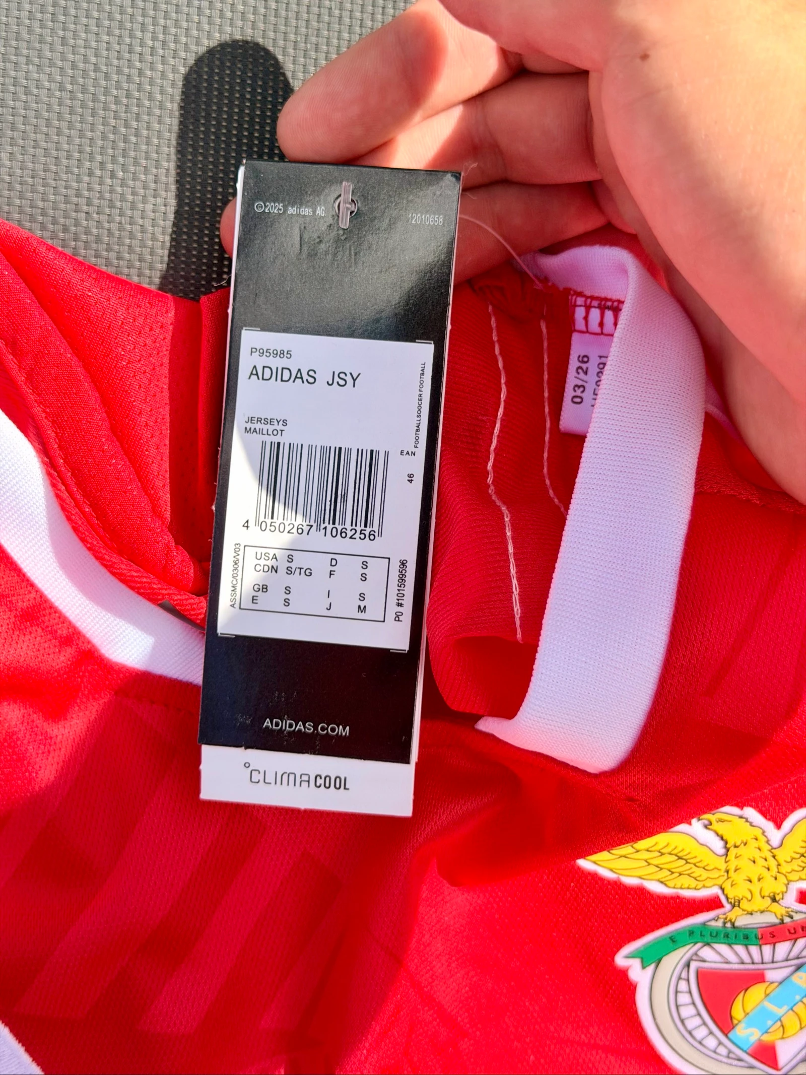 Benfica Shirt 26/27 – photo 4